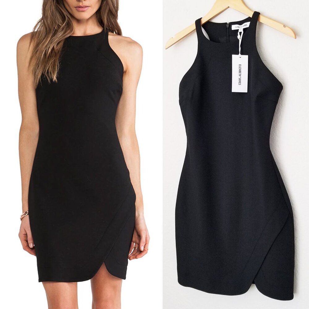 Elegant Black Sleeveless Dress